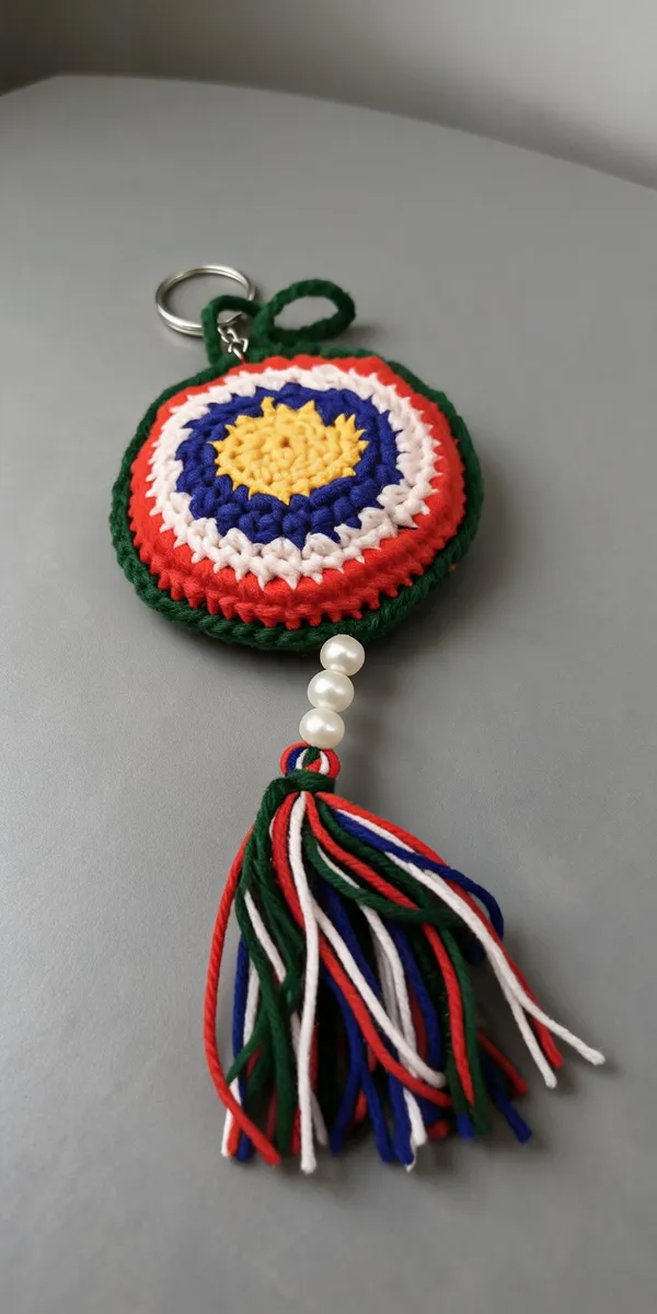 Multicolor_Wool_Evil_Eye_Tassel_Keychain_For_Men_Women_Kids