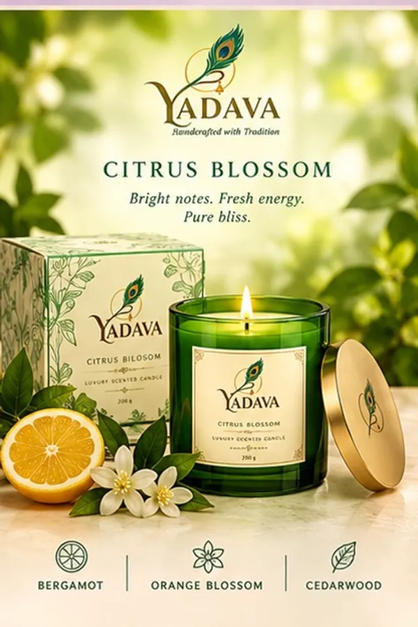 Wax_Citrus_Blossom_Scented_Glass_Candle