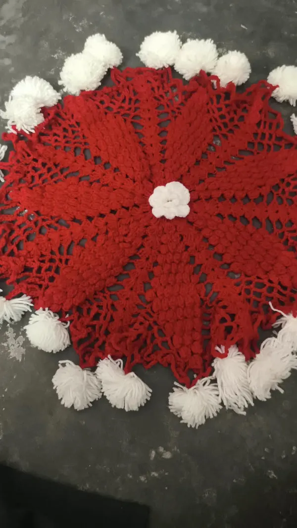 Wool_Crochet_Floral_Round_Decorative_Mat