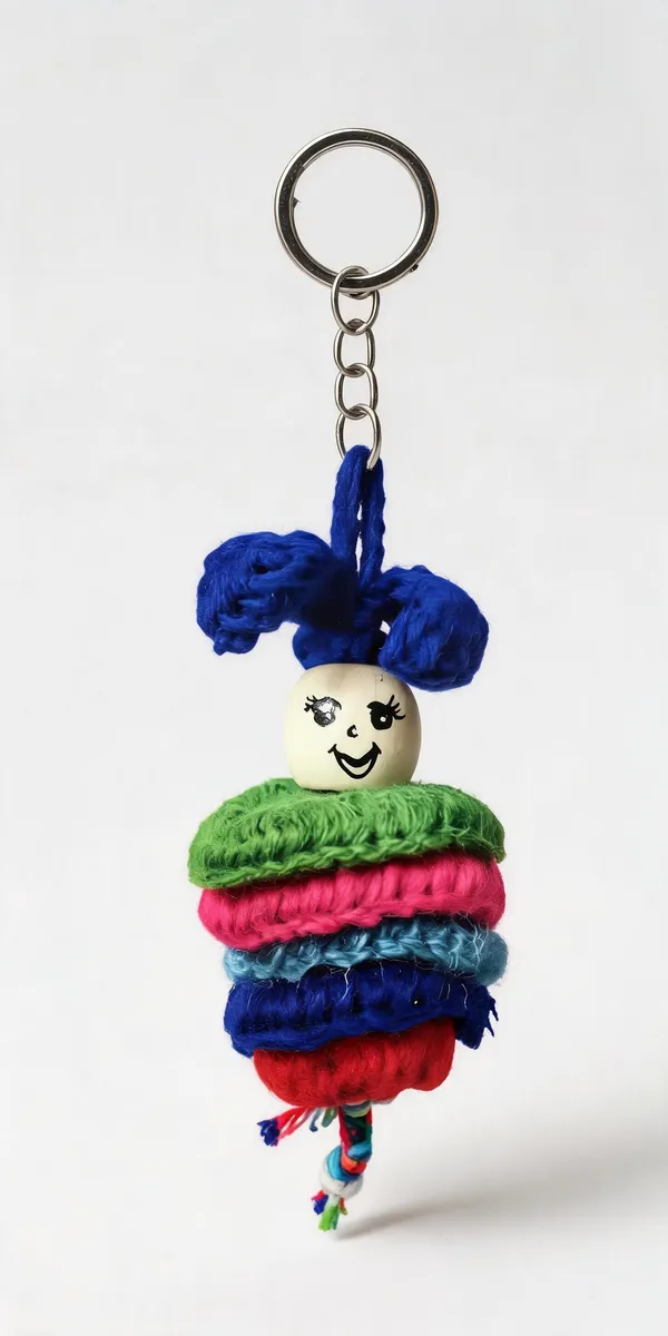 Multicolour_Wool_Handmade_Yarn_Doll_Keychain_For_Unisex_-_Pack_of_2