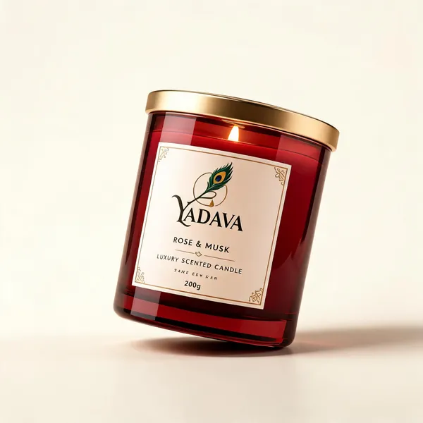 Wax_Rose_Musk_Scented_Glass_Jar_Candle