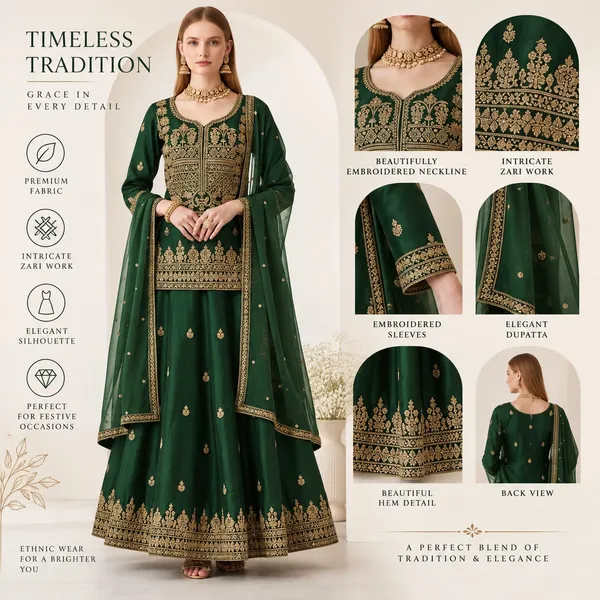 Green_Embroidered_Flared_Anarkali_Suit_Set_For_Women