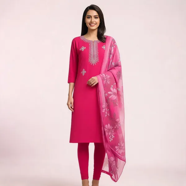 Pink_Embroidered_Straight_Kurta_Set_For_Women