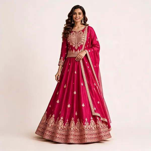 Pink_Fendi_Silk_Embroidered_Lehenga_Choli_Set_For_Women