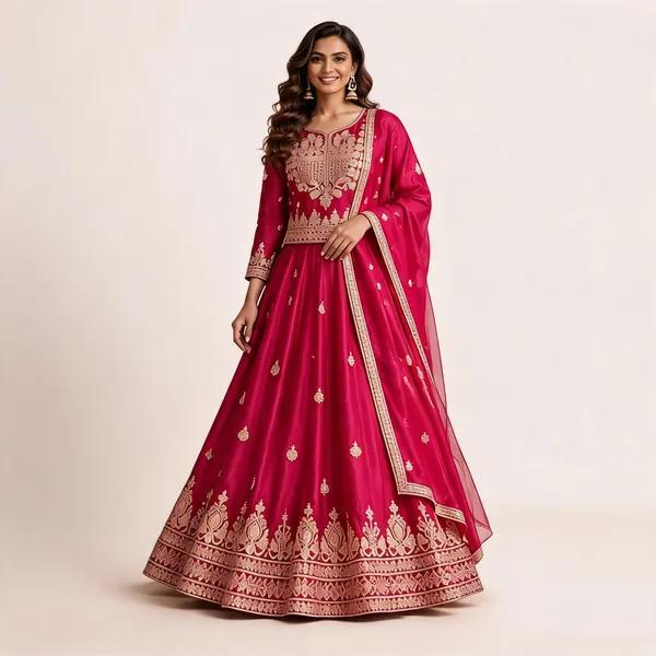 Pink_Fendi_Silk_Embroidered_Lehenga_Choli_Set_For_Women