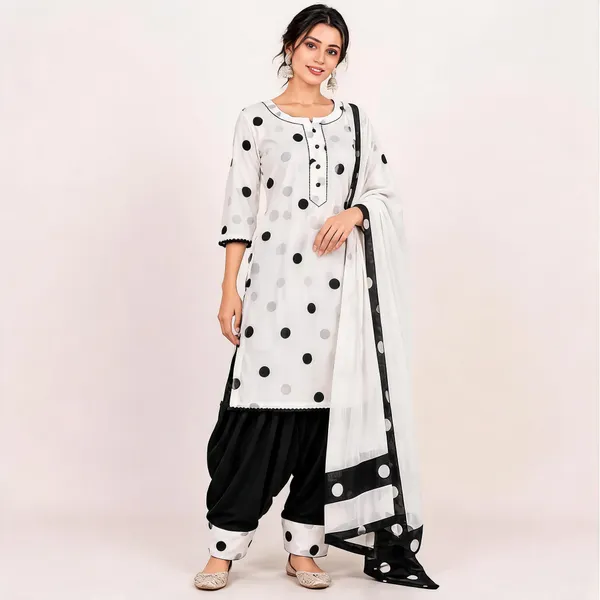White_Cotton_Printed_Farsi_Salwar_Suit_Set_For_Women