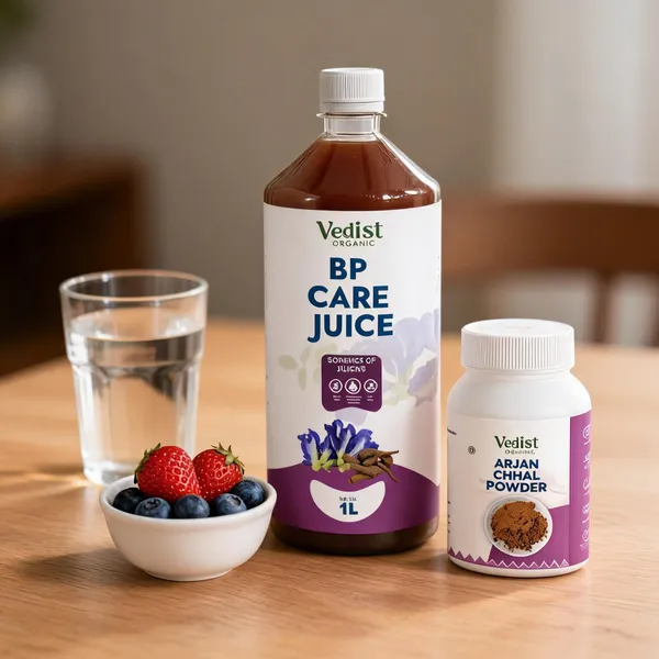 Vedist_Organic_Bp_Care_Combo_Juice_&_Powder_-_1_Month_Pack