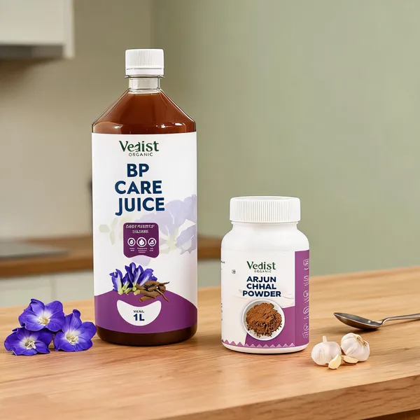 Vedist_Organic_Bp_Care_Combo_Juice_&_Powder_-_1_Month_Pack