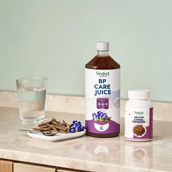 Vedist_Organic_Bp_Care_Combo_Juice_&_Powder_-_2_Month_Pack