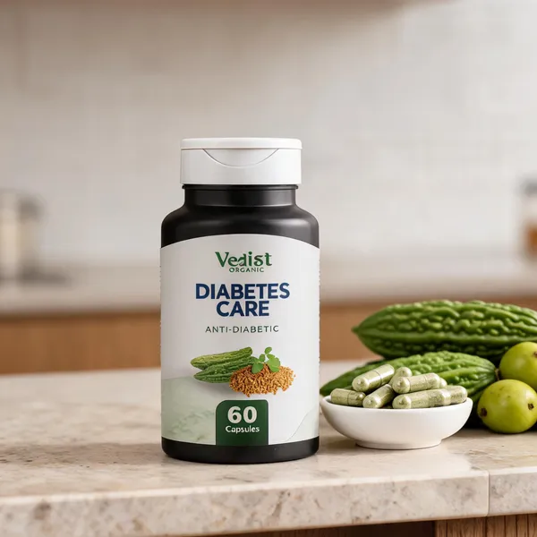 Vedist_Organic_Diabetes_Care_Herbal_Tablets_60_Tabs_-_1_Month_Pack