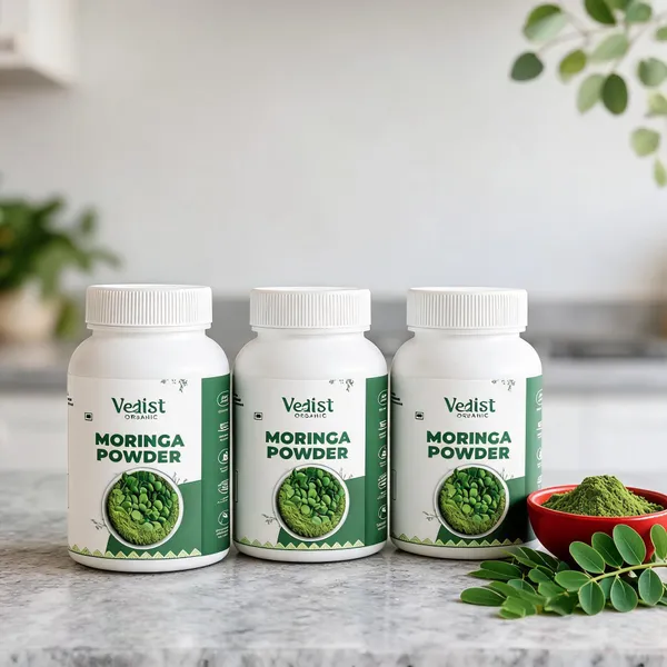 Vedist_Organic_Certified_Moringa_Antioxidant_Powder_100G_Pack_Of_3