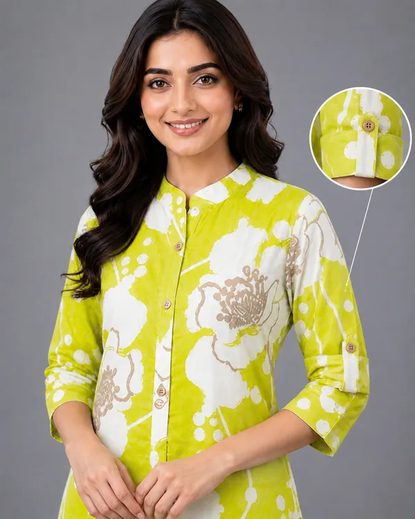 Green_Printed_Straight_Kurta_Set_For_Women