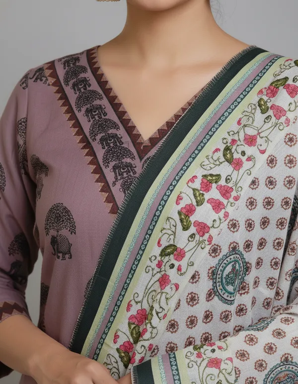 Mauve_Printed_Straight_Kurta_Set_For_Women