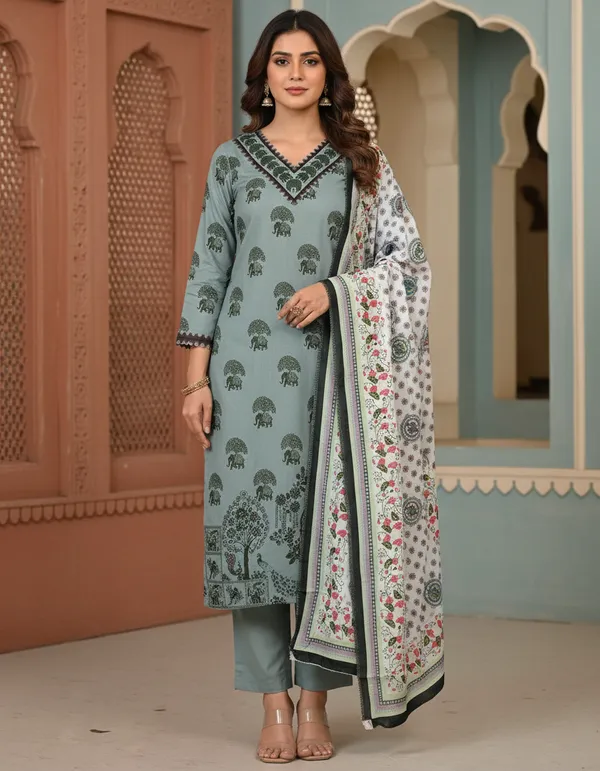 Sage_Green_Printed_Straight_Kurta_Set_for_Women