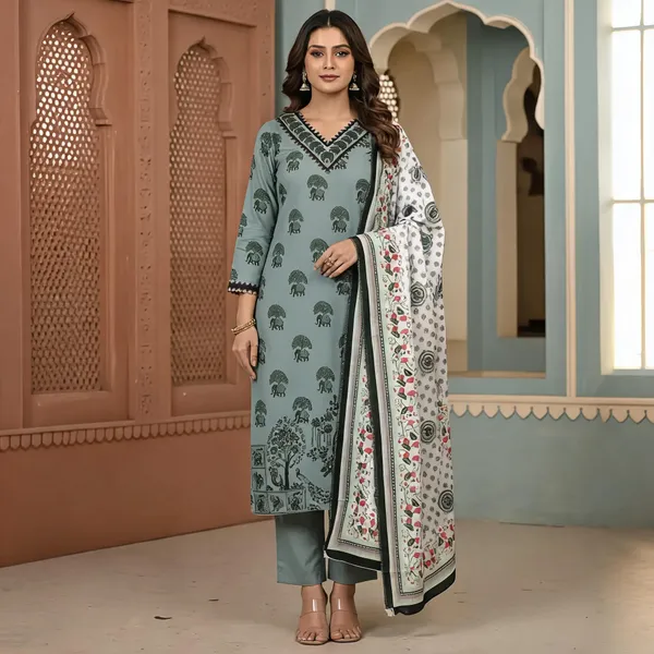 Sage_Green_Printed_Straight_Kurta_Set_for_Women