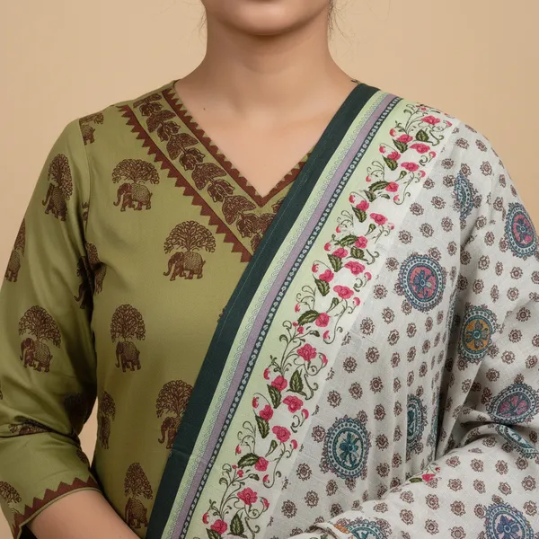 Olive_Printed_Straight_Kurta_Set_With_Dupatta_for_Women