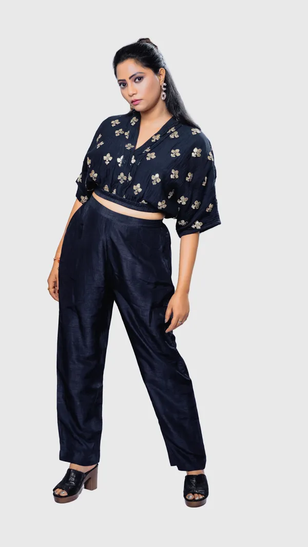 Black_Dupion_Silk_Floral_Print_Relaxed_Co_Ord_Set_For_Women