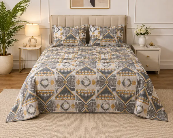 Fabric_Contemporary_Geometric_Print_Bedspread_Set