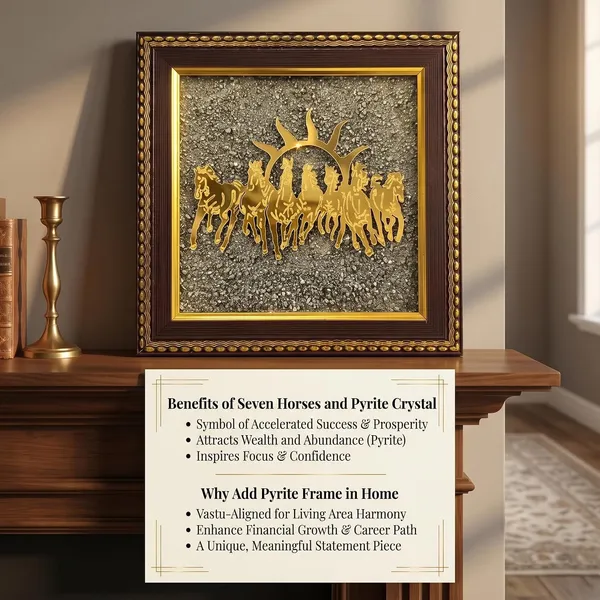 Crystal_Wood_Vastu_Seven_Running_Horses_Pyrite_Decorative_Frame