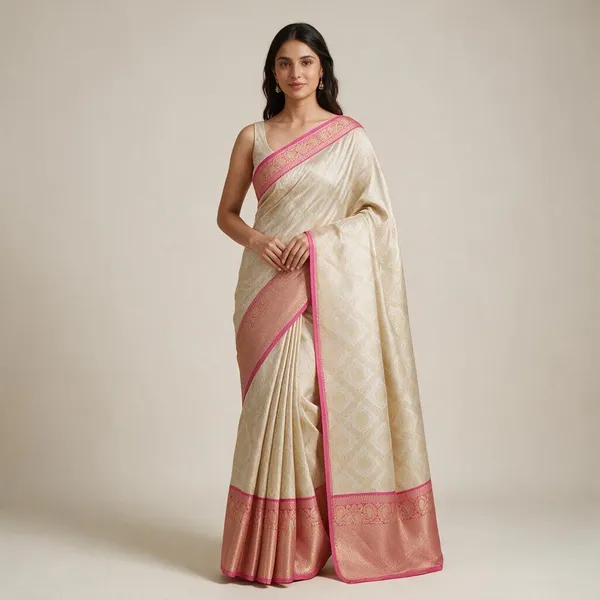Beige_Semi_Silk_Woven_Motif_Saree_For_Women