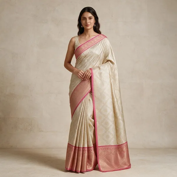 Beige_Semi_Silk_Woven_Motif_Saree_For_Women