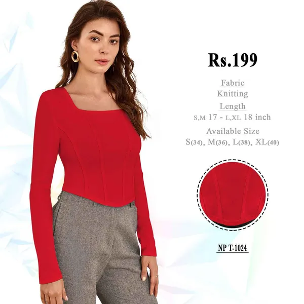 Multicolour_Georgette_Printed_Flutter_Sleeve_Top_For_Women