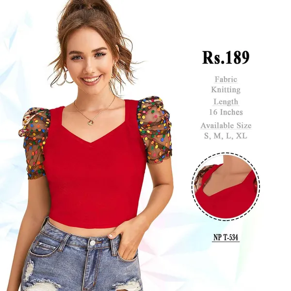 Multicolour_Georgette_Printed_Top_for_Women