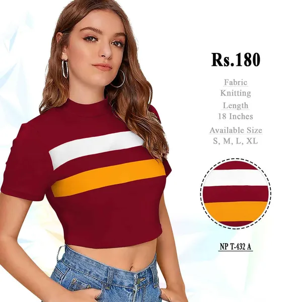 Maroon_Knitted_Crop_Top_for_Women