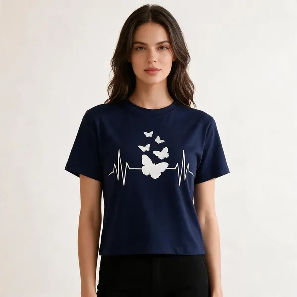 Navy_Blue_Cotton_Regular_Fit_Graphic_T-Shirt_For_Women_-_Pack_of_2