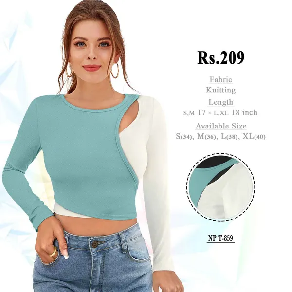 Multicolour_Georgette_Printed_Top_for_Women