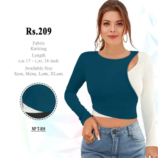Multicolour_Georgette_Printed_Top_for_Women