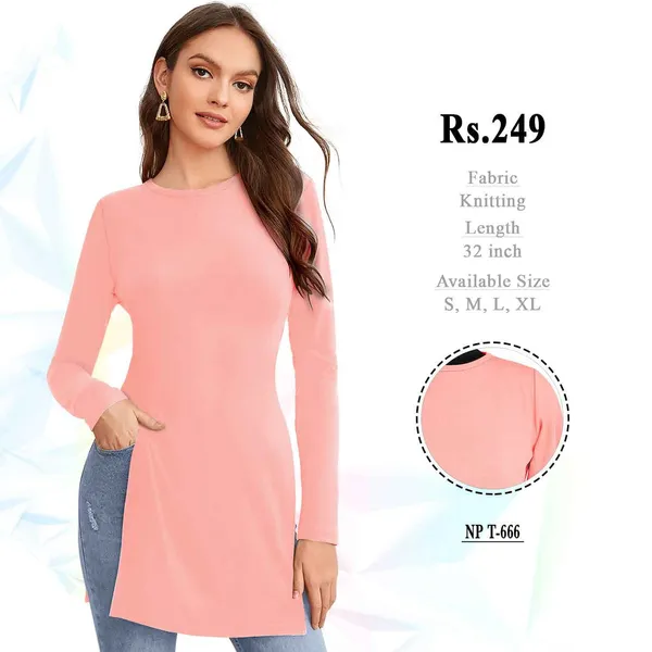 Pink_Knitted_Regular_Fit_Tunic_Top_for_Women