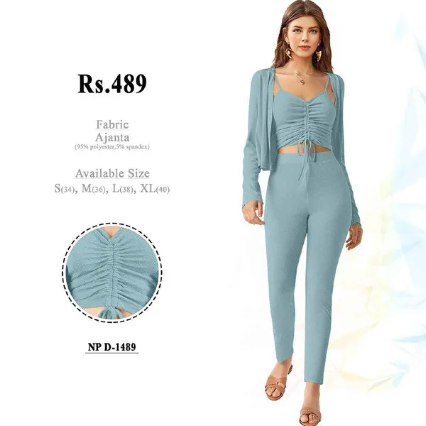 Blue_Polyester_Ruched_Co_Ord_Set_for_Women