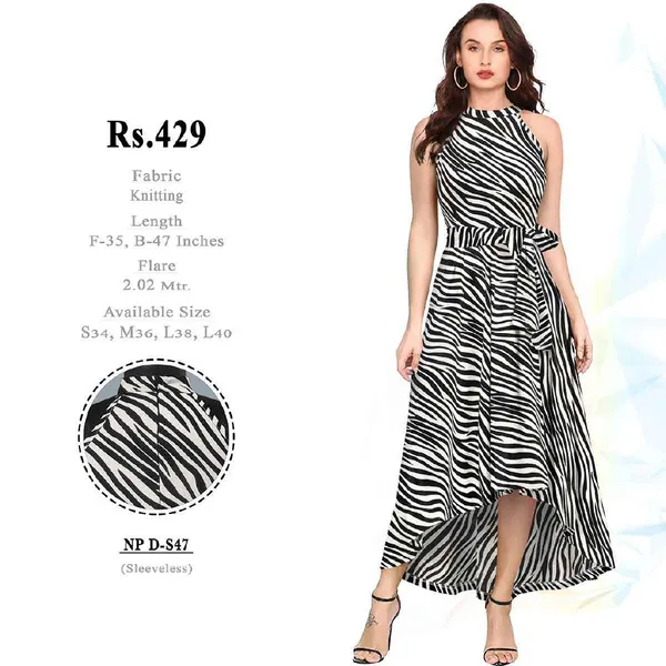 Black_Knitted_Zebra_Print_Maxi_Dress_for_Women