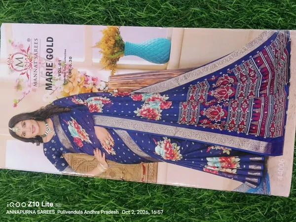 Navy_Blue_Floral_Print_Saree_for_Women
