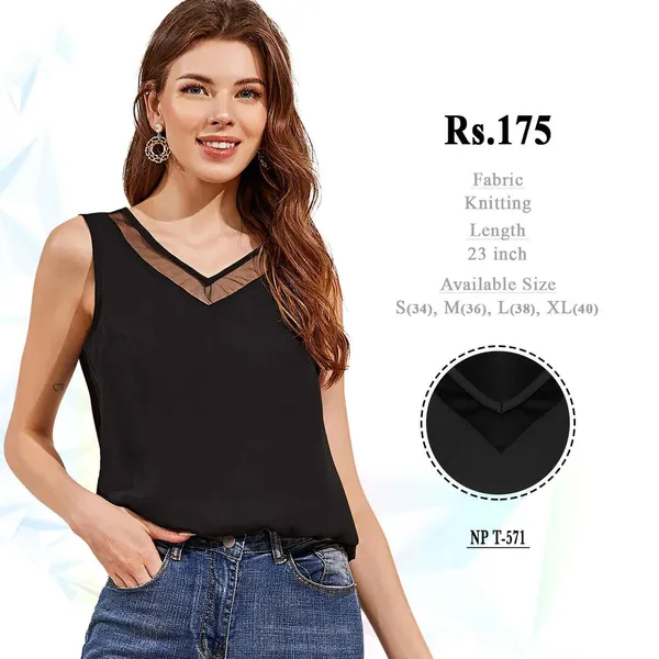 Black_Knitted_Sleeveless_Top_for_Women
