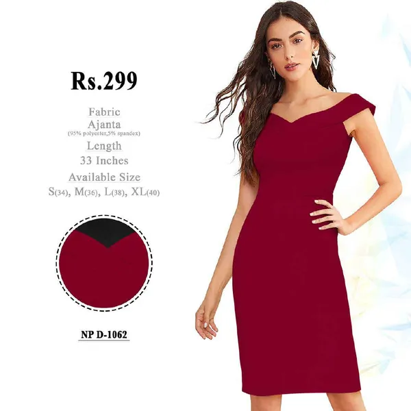 Maroon_Ajanta_Bodycon_Dress_for_Women