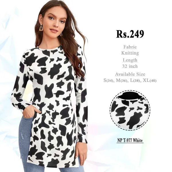 Multicolour_Georgette_Printed_Flutter_Sleeve_Top_For_Women