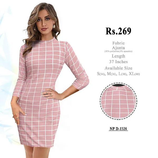 Pink_Ajanta_Bodycon_Dress_for_Women