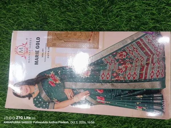 Green_Printed_Saree_for_Women