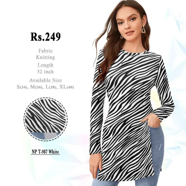 Multicolour_Georgette_Printed_Flutter_Sleeve_Top_For_Women