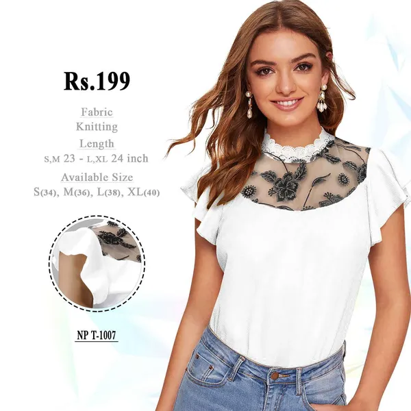 Multicolour_Georgette_Printed_Flutter_Sleeve_Top_For_Women