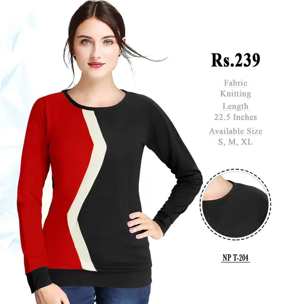 Multicolour_Georgette_Printed_Top_for_Women