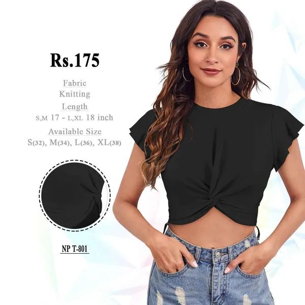Multicolour_Georgette_Printed_Flutter_Sleeve_Top_For_Women