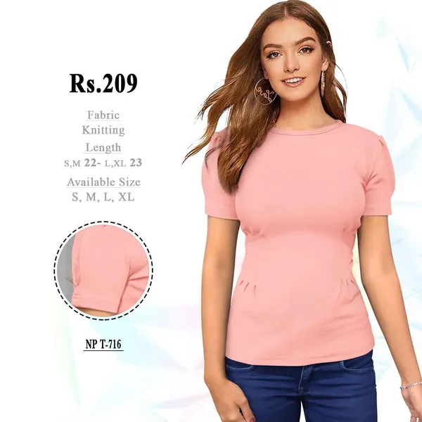 Pink_Knitted_Fitted_Top_for_Women