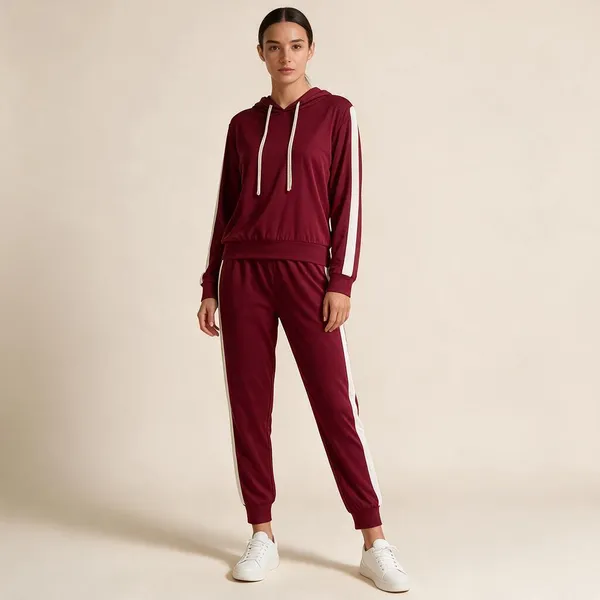 Maroon_Polyester_Regular_Fit_Tracksuit_Set_For_Women