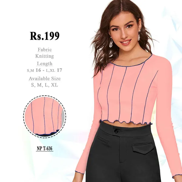 Pink_Knitted_Crop_Top_for_Women
