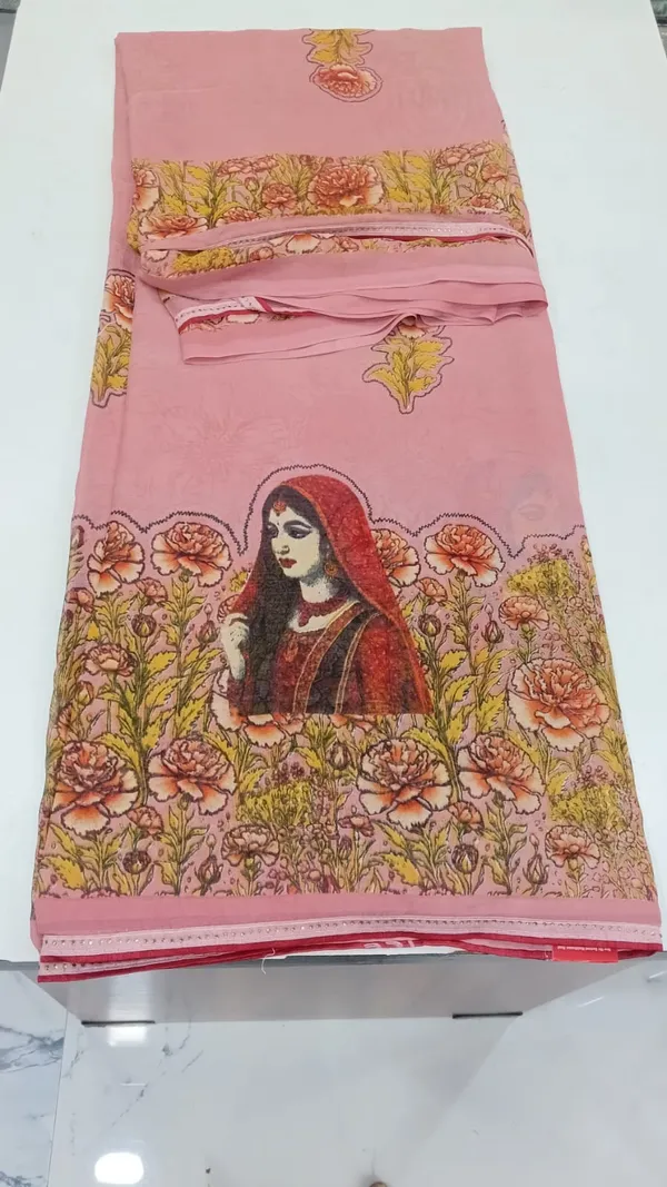 Pink_Floral_Print_Saree_for_Women