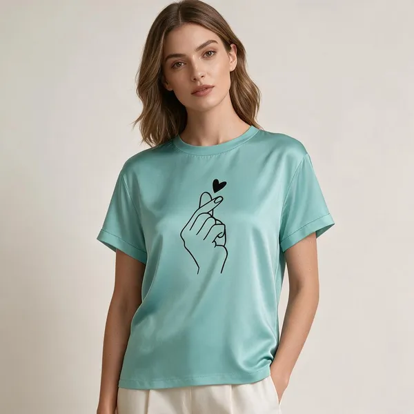 Turquoise_Cotton_Regular_Fit_T-Shirt_For_Women_-_Pack_of_2