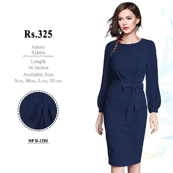 Navy_Ajanta_Fitted_Dress_for_Women
